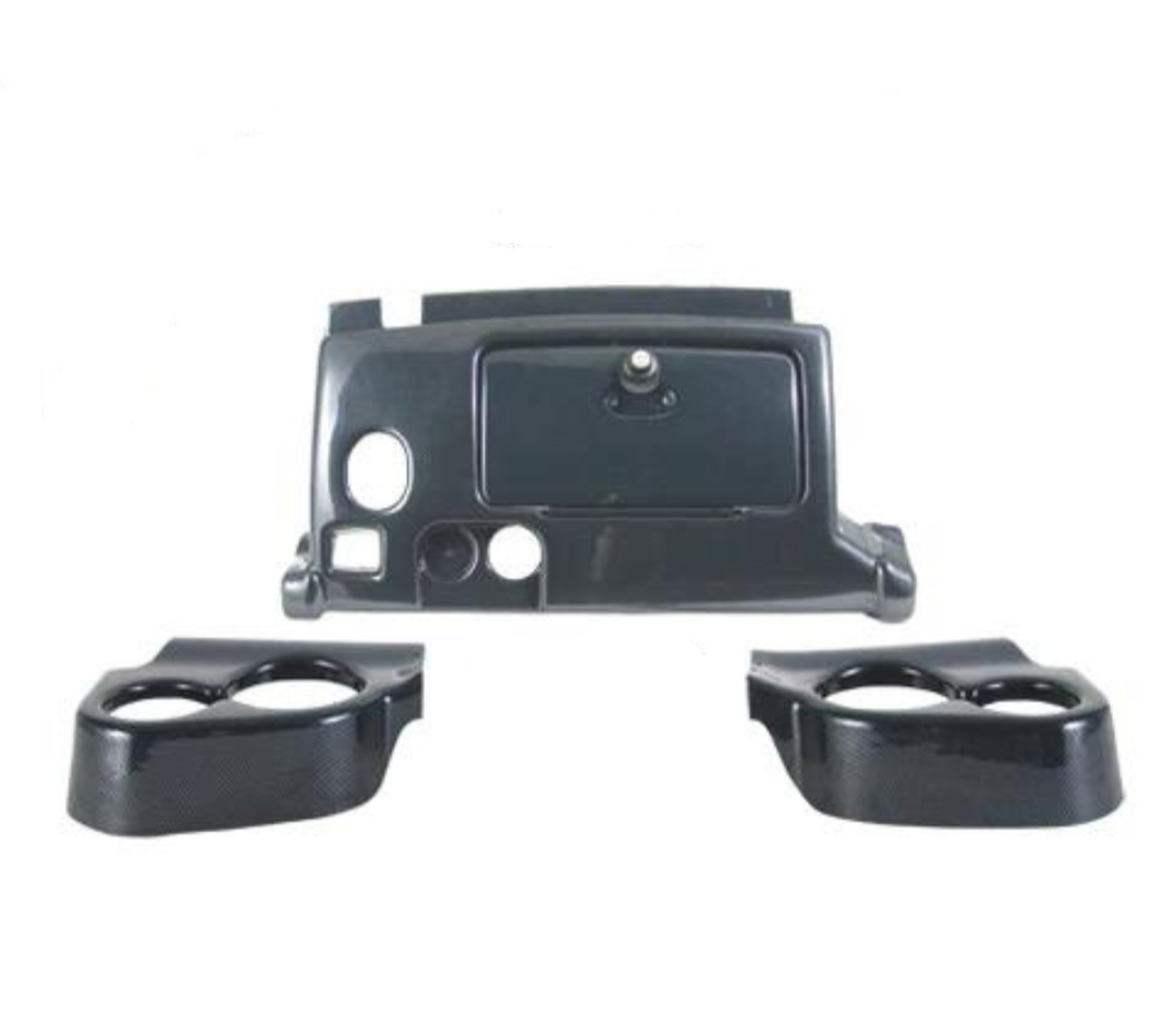 Dash Custom Club Car 3 Piece Carbon Fiber