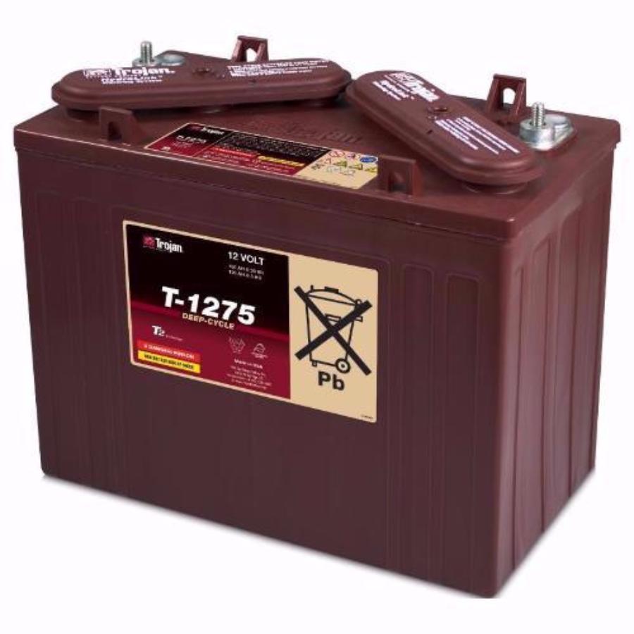 Battery Trojan 12V Deep Cycle Battery T1275 – The Golf Cart People