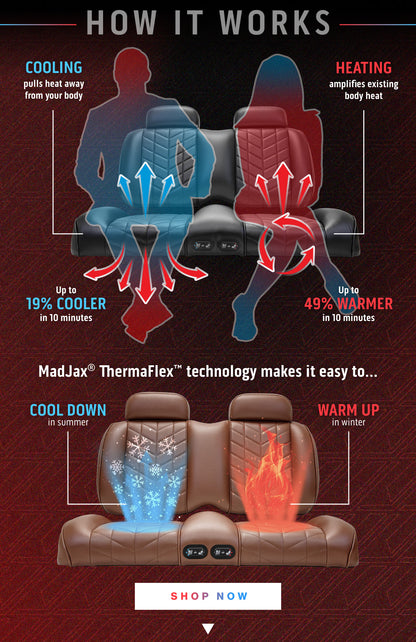 AVIATOR HEATED/COOL SEAT SET