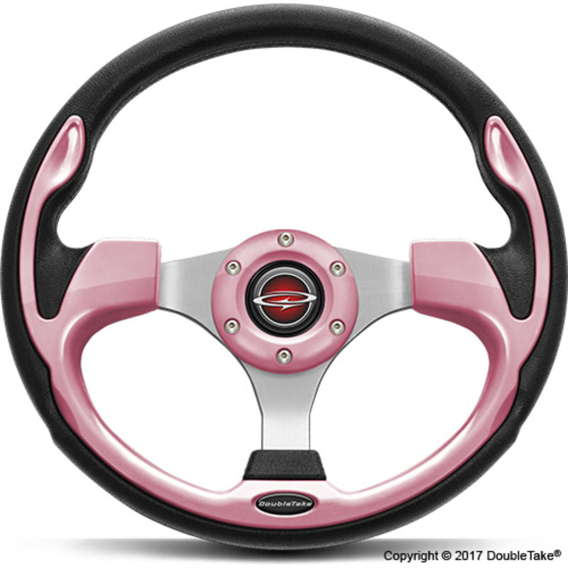 Double Take Steering Wheel Insert Pink