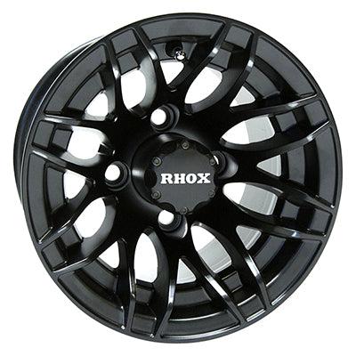 10" RHOX/SS RX175-B Gloss Black Wheels